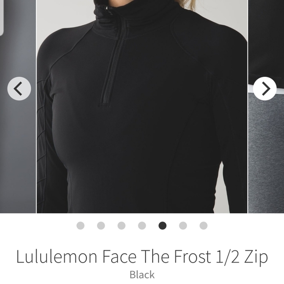 Lululemon Face the Frost 1/2 zip Pullover - Picture 5 of 11